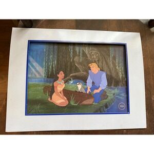 Disney Pocahontas Special Edition Lithograph 1995 Walt Disney Home Video